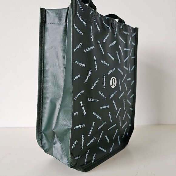 6 x New LULULEMON Multicolour GRAPHIC LOGO Reusable Shopping Bags Small - Picture 13 of 13